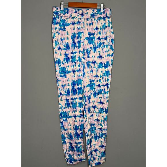 Donna Karan Pants - DONNA KARAN Woman’s Pink Satin Mid Rise Straight Leg Pants Size: Medium